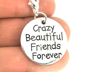 Bracciale Amicizia Con Frase Stellare 'Buoni Amici Sono Come Stelle' - Regalo Compleanno, Natale