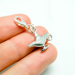 Magic Lamp Charm. Genie Charm. Make a Wish Birthday Charm. SCC406