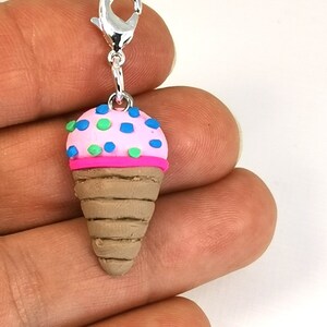 Polymer Clay Eis Charme - Essen Charms - Dessert Charms - Eis Liebhaber Charme - Polymer Clay Charm SCC1346