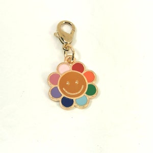 Happy Face Clip On charm | Bright Smile Face Bag Charm | Bag charm |, Keep Smiling Purse Charm |Clip on Bracelet charm | keychain charm  858