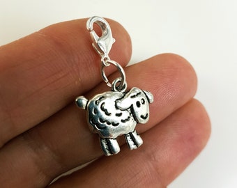 Sheep Bracelet Charm | Lamb bracelet Charm | Counting Sheep Charm | Farm Animals bracelet Charm | Sheep Farmer Bracelet Charm SCC934