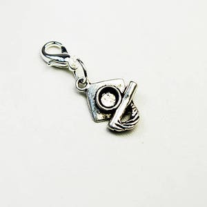 Graduation Charm - Graduation Hat Charm - Grad Charm - Charm Bracelet Charms -SCC892