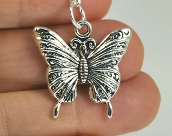 Butterfly zipper clip on charm | nature zip charm | Butterfly Purse charm |Butterfly bag Charm | Planner charm accessory | Notebook charm 51