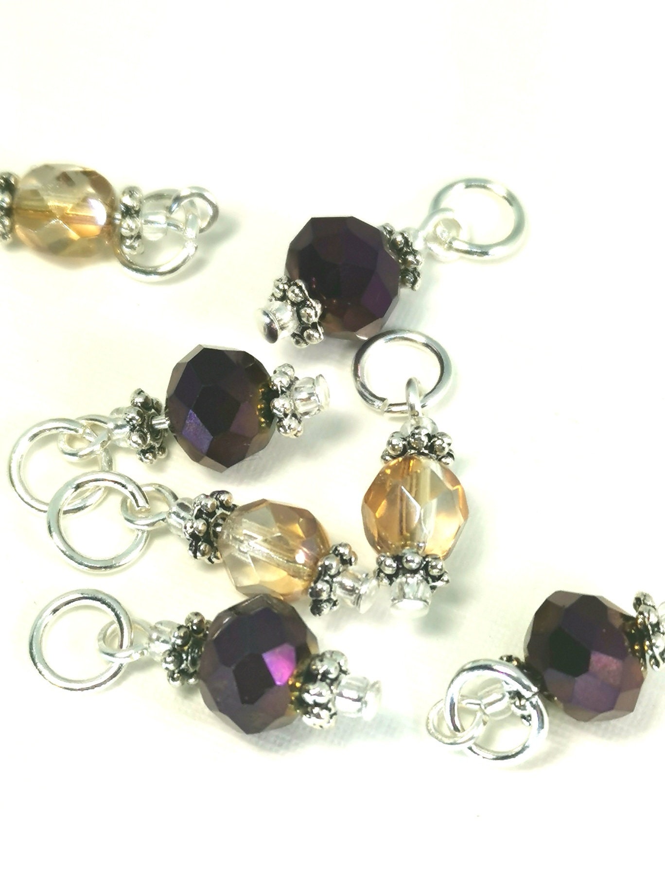 Coloured Dangle Bead Charm Add Some Bling Addon Charms Etsy