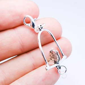 Bird Clip on  Charm |   Bird dangle charm | Zipper Purse Charm | Zipper bag charm |  Clip Bird Charm | Planner charm | zip clip charm 625