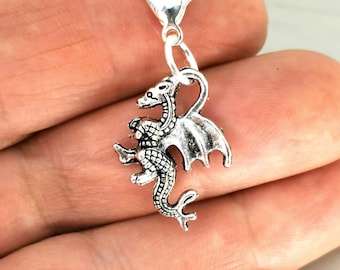 Three-dimensional dragon charm, 3D dragon zipper pull, Bracelet charm, Pendant Charm, Bridle Charm,  Charms for Bracelets , Dragon SCC615