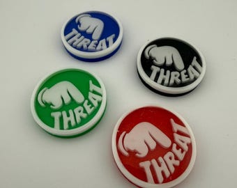 Threat Counters – Magic the Gathering | MTG  Commander / EDH Accessory - Set of 4