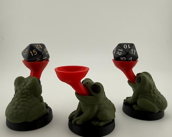 3D Printed Toad Dice Holder | MTG Commander EDH Accessory