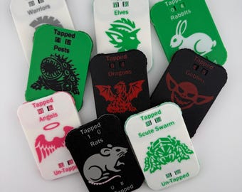 Creature Token Tracker – Card Sized Dial Counter for TCG Games (NFC Tap)