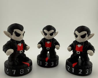 Vampire Token Counter Tracker — 1–12 Dial Base