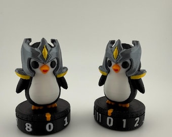 Victory Point Tracker / Counter- Pengu-Inspired for use with Riftbound | 0-11 or 0-8