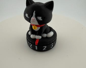 Grumpy Cat Token Counter • 3D Printed Fidget Toy (1-12)