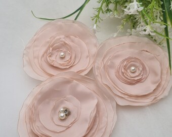 Fabric Flowers, Pink Flower