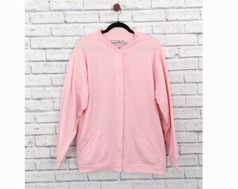 PINK LADY - Vintage Pink Sweater | Blair Oversized Sweater | Size Medium | 1980s Pink Sweater | Pink Lady Sweater | 80s Sweater | Grease
