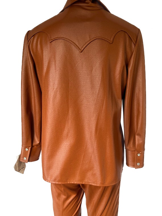 Vintage 1970's Trego's Westwear western pleather … - image 3