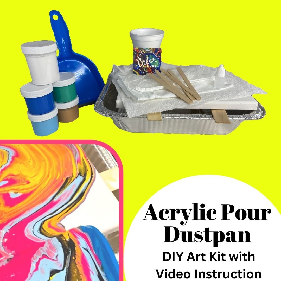 Acrylic Pouring Painting Kit: Dustpan 