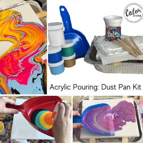 Acrylic Pouring Painting Kit Flip Cup Etsy