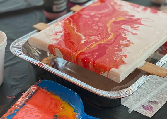 Acrylic Pouring Painting Kit: Flip Cup 