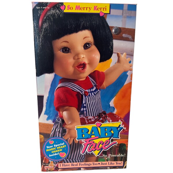 Poupée Galoob Baby Face So Sorry Robyn – Complète, Occasion