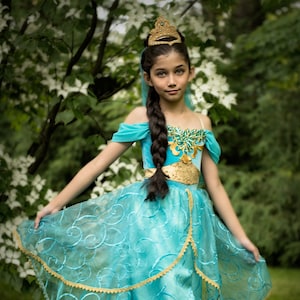Princess jasmine fancy dress childrens hotsell