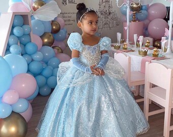 Classic Couture Cinderella Dress by Ella Dynae