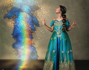 Couture Jasmine Costume in Blue LIMITED EDITION