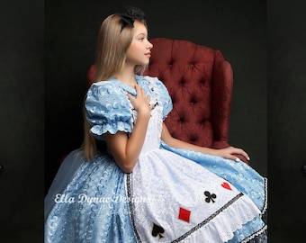 Alice in Wonderland Dress & Apron