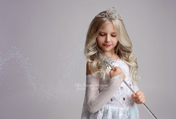 Vestido Blanco Elsa Finale Spirit 2020 Inspirado en Frozen 2 | Etsy España