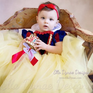 Snow White Costume Princess Gown Tutu Dress - Etsy