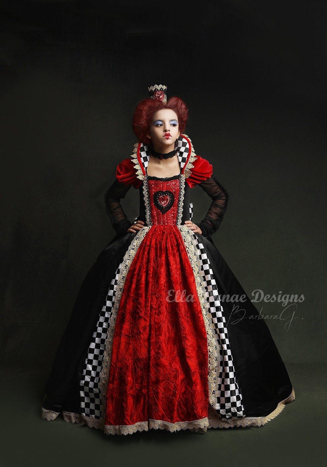 The Red Queen Costume The Red Queen Costume
