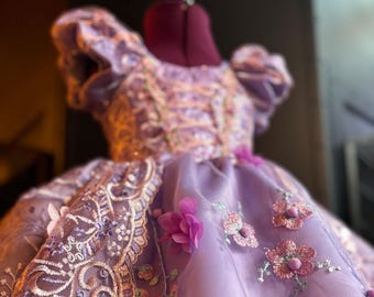 Royal Couture Rapunzel Dress (Full Length)