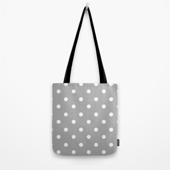 polka dot beach bag