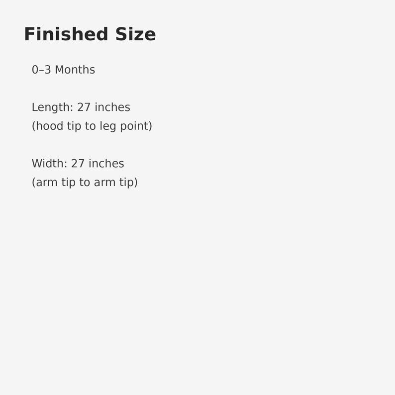 Virkat Baby Star Bunting Mönster PDF – Baby Bunting Väska – Stjärnsjal med huva – Nyfödd – Direktnedladdning bild 4