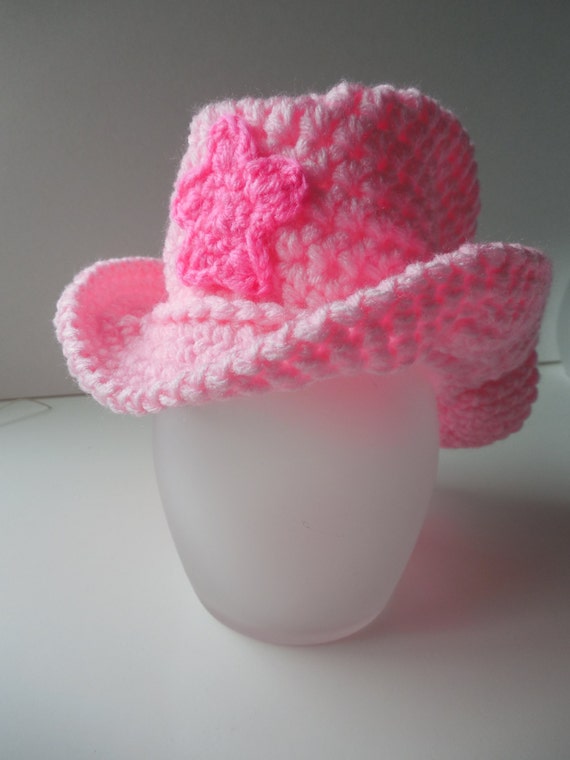 baby cowgirl hat pink