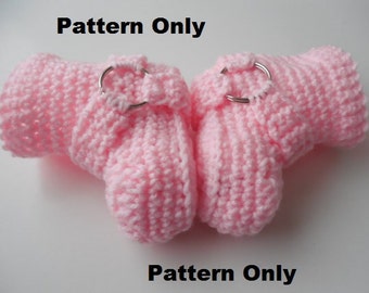 Pattern - Crochet Baby Bike Booties Pattern - Biker Baby Booties - Crochet Pattern -  Instant Download