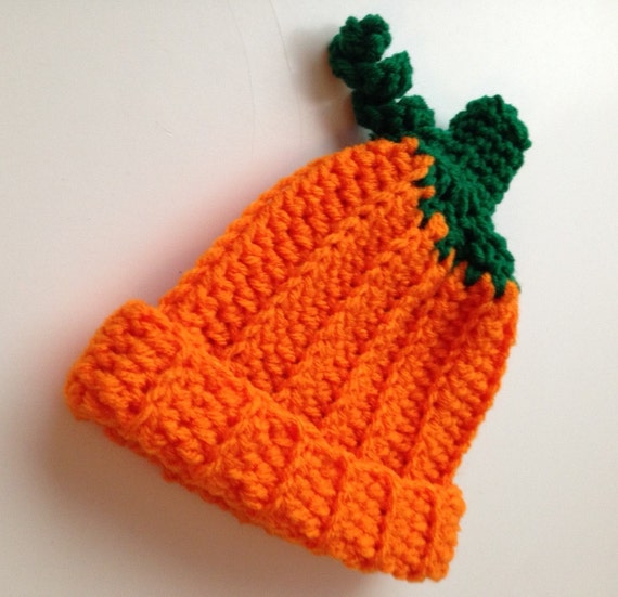 Pumpkin Hat Photo Prop Baby Pumpkin Hat Halloween Fall | Etsy