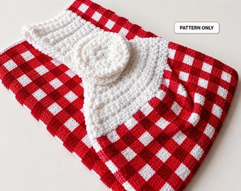 Crochet Towel Topper Pattern – (Instant Download)