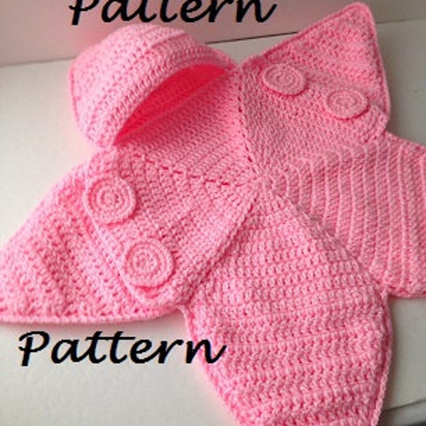 Patron - Crochet Baby Star Bunting Pattern - Baby Bag Bunting - Crochet Pattern - Téléchargement instantané