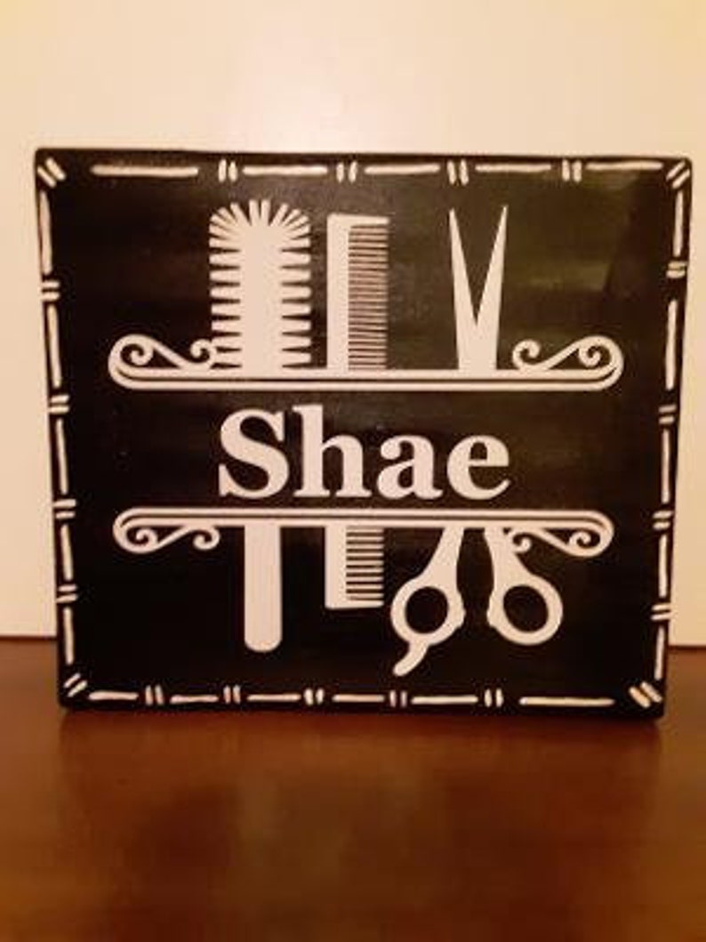 Personalized hairdresser gifts salon signs Etsy