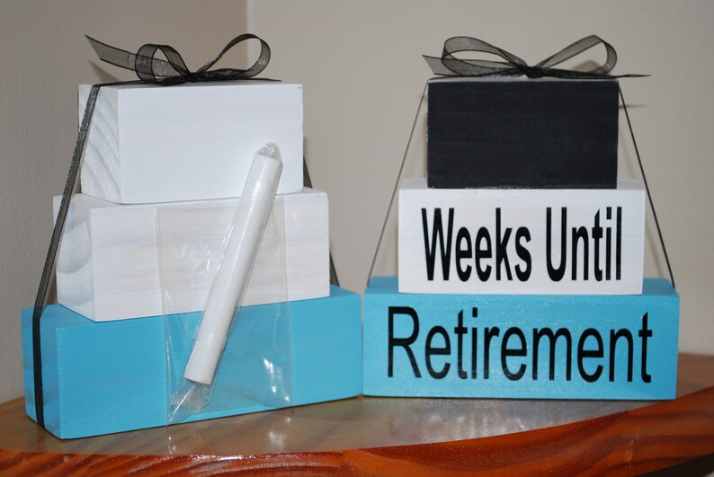 Retirement count down Etsy