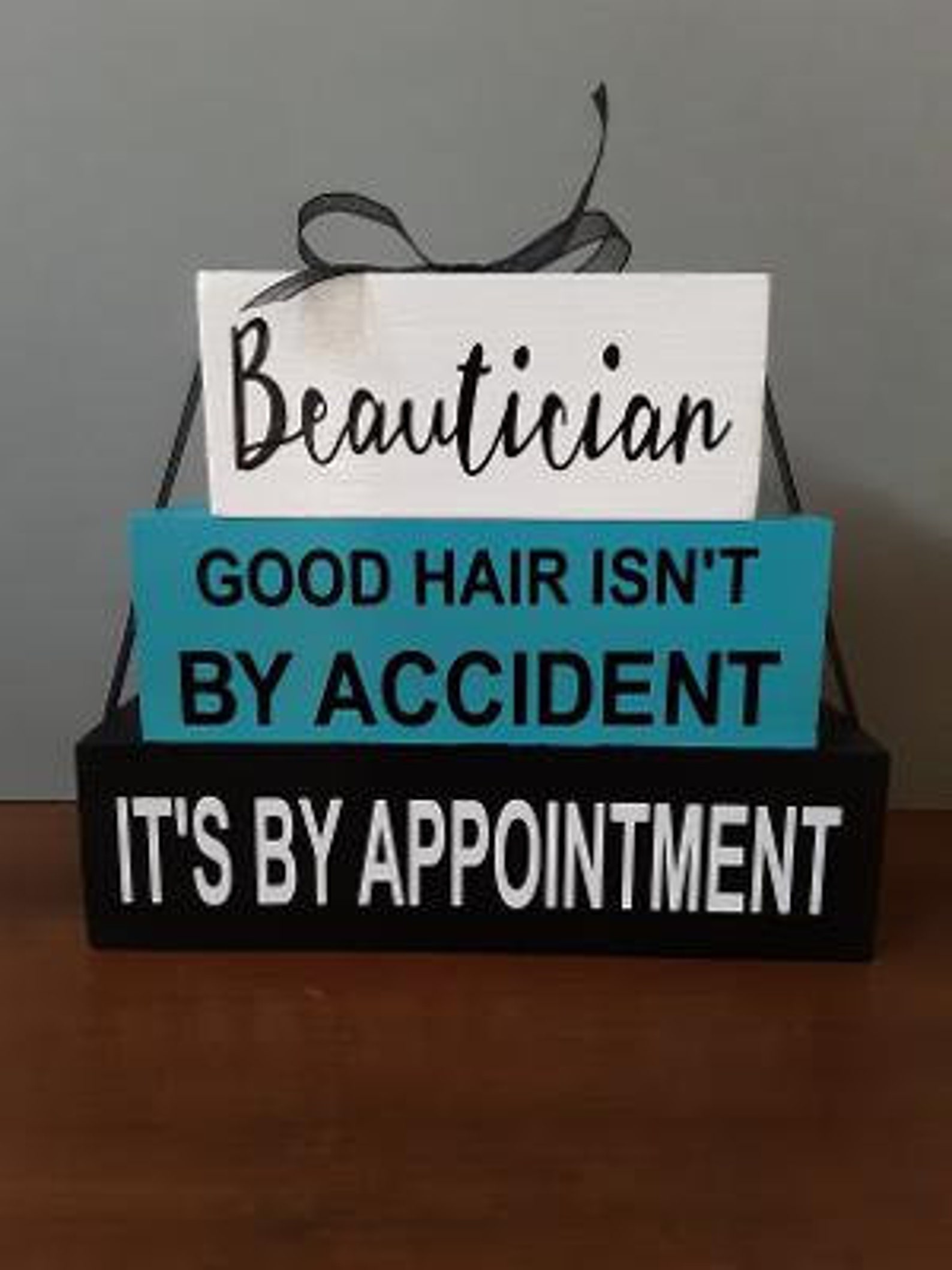 Beautician Sign Beautician Gift Salon Gifts Etsy