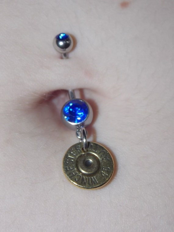 Bullet Belly Rings Shot Gun Shell Belly Ring Body Piercing Etsy