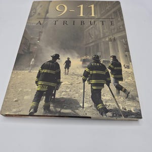 9-11 Tribute Hardcover Photo History Book: World Trade Center FDNY