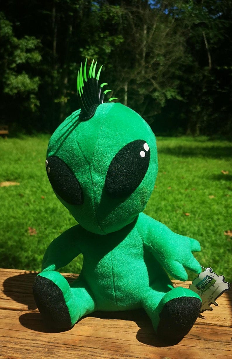 Vintage Punk Aliens Plush Toy, 1980s Sci-fi Collectible - Etsy