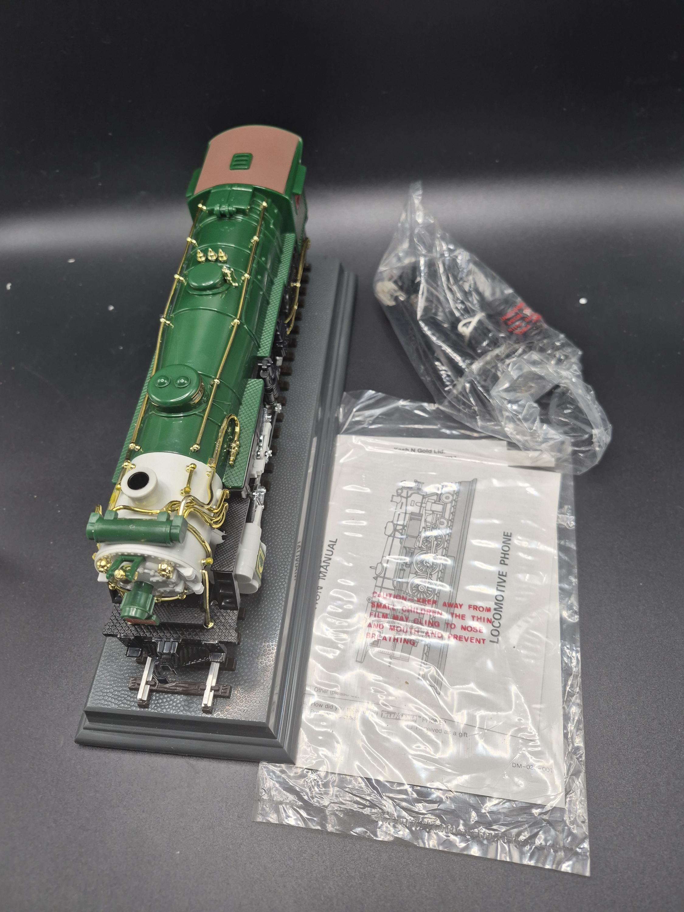 Telemania 1925 Crescent Locomotive Train Telephone, Novelty Landline ...
