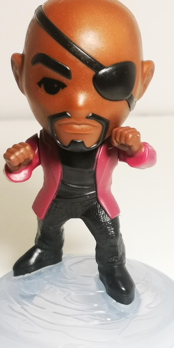 Disney Marvel Nick Fury #2 Mcdonalds Happy Meal Toy Collectible