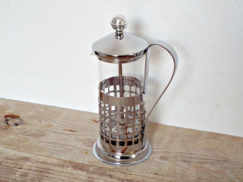 Italian GLASS COFFEE PRESS coffee maker espresso machine Etsy