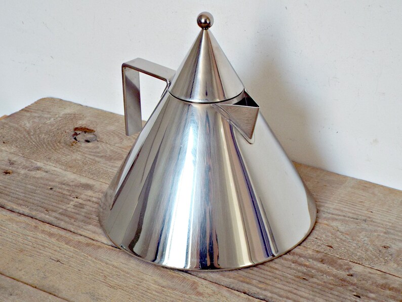 ALESSI TEAPOT water KETTLE tea kettles stainless steel water Etsy