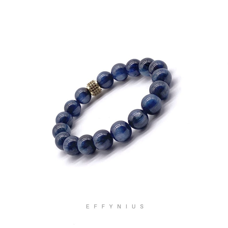 Blue Kyanite The Classic Premium Natural Gemstone Bracelet