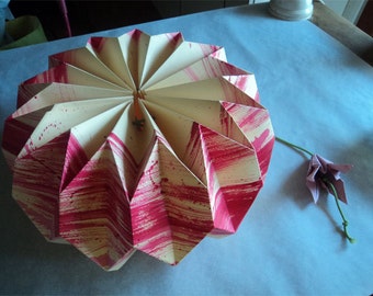 Dahlia Origami Lampshade